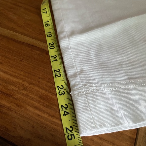 NWT J. Crew linen wideleg high rise crop sailor pant white size 10 - Picture 12 of 12